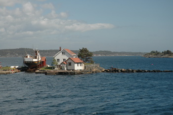 House on Island